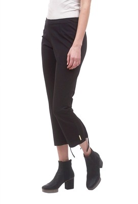 Pre-owned Paper Temples Ponte Kick Pant In Black - Size 1