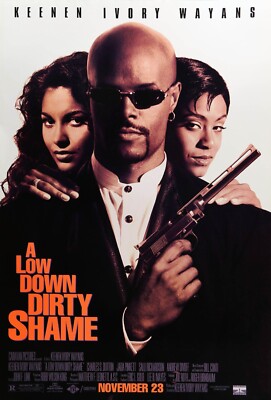 A LOW DOWN DIRTY SHAME  (1994) ORIGINAL MOVIE POSTER  -  ROLLED  -  DOUBLE-SIDED