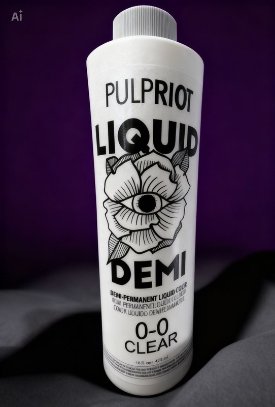 Pulp Riot Liquid Demi Permanent Color - 0-0 or 0 - 0 Clear Hair