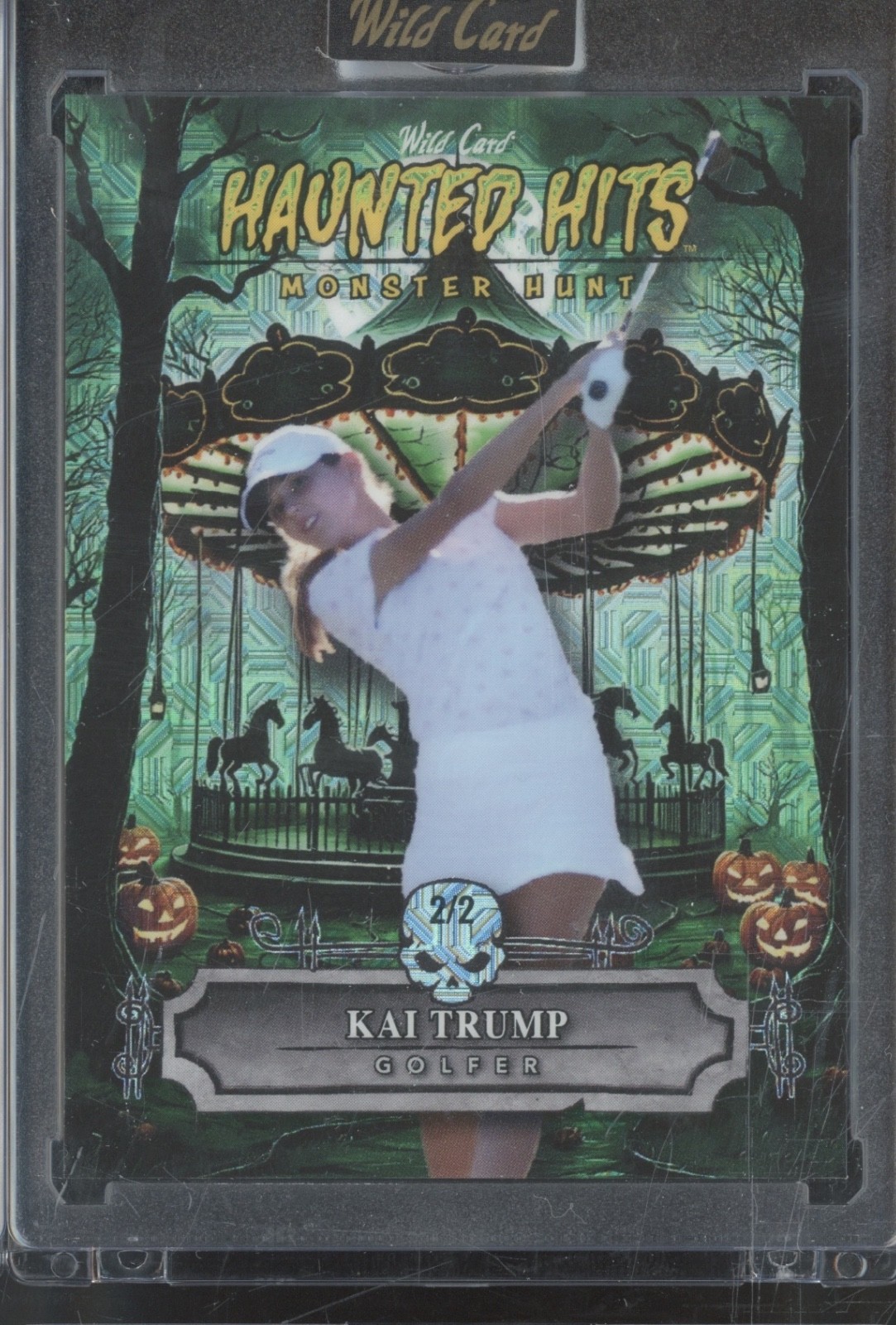 2025 Wild Card Monster Hunt Haunted Hits Green Mojo Kai Trump 2/2