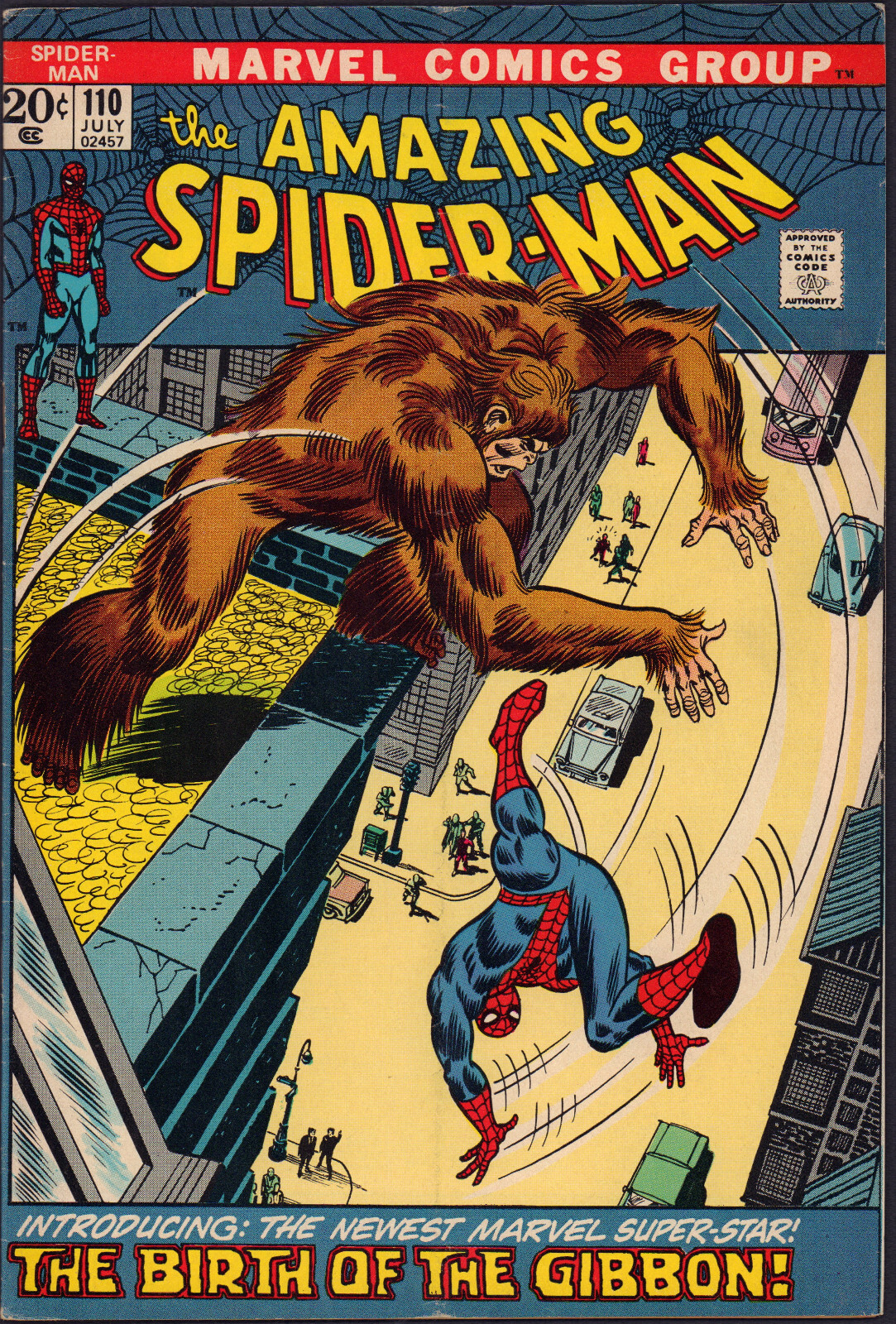 Amazing Spider-Man #110 - Last original Stan Lee story in