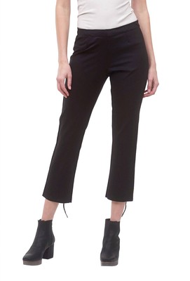 Pre-owned Paper Temples Ponte Kick Pant In Black - Size 1