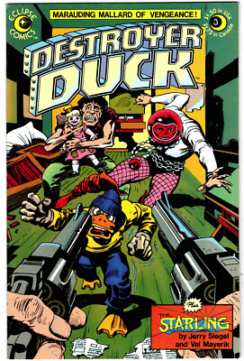DESTROYER DUCK # 3 Eclipse Comics 1983 (vf-)