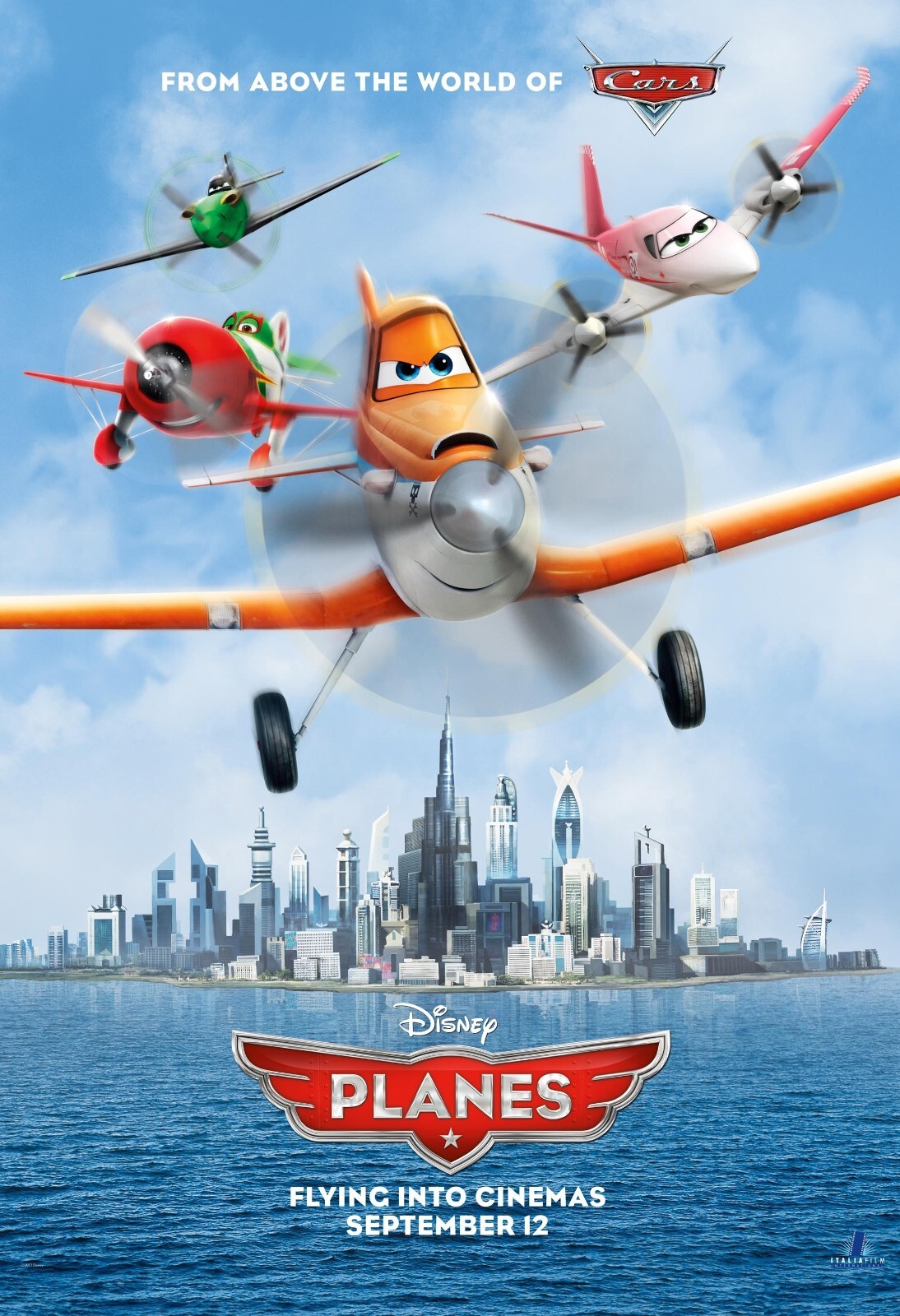 Disney's Planes Movie Poster | 2013 | 11x17 | NEW | USA | eBay