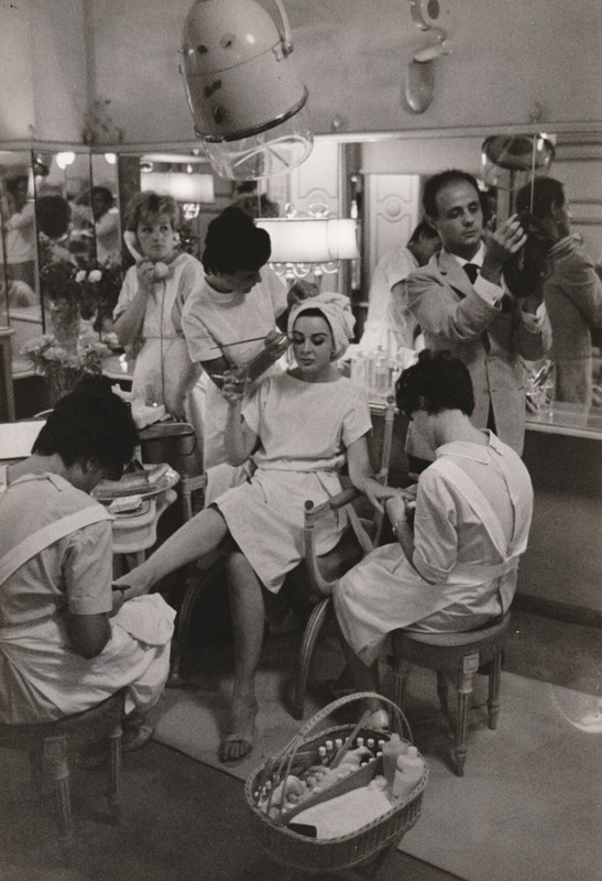 Willy Rizzo , CinÃ©Citta, Eleonora Rossi Drago Chez Philippo Di Roma Vers 1966