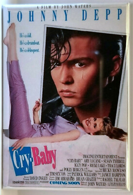 Cry Baby MAGNET 2''x3'' Refrigerator Locker Movie Poster Image 2