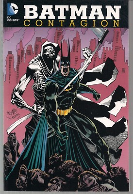 BATMAN CONTAGION DC 2016 SOFTCVR GN TPB LETHAL VIRUS! CATWOMAN ROBIN+ 504pg NEW