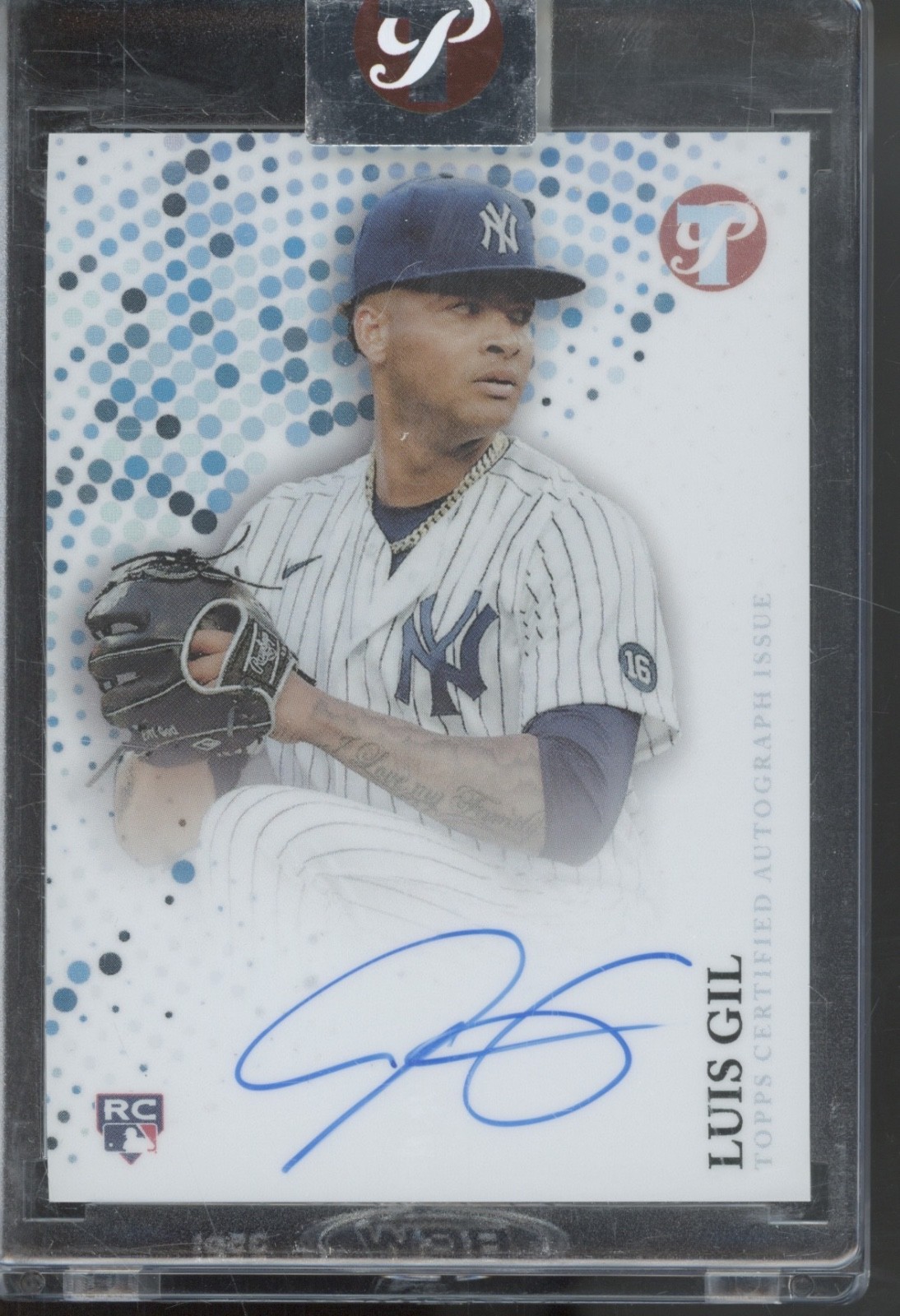 2022 Topps Pristine Blue #PALGI Luis Gil Auto Autograph RC Rookie