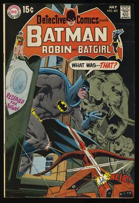 Detective Comics #401 FN+ 6.5 Neal Adams Cover! DC Comics 1970