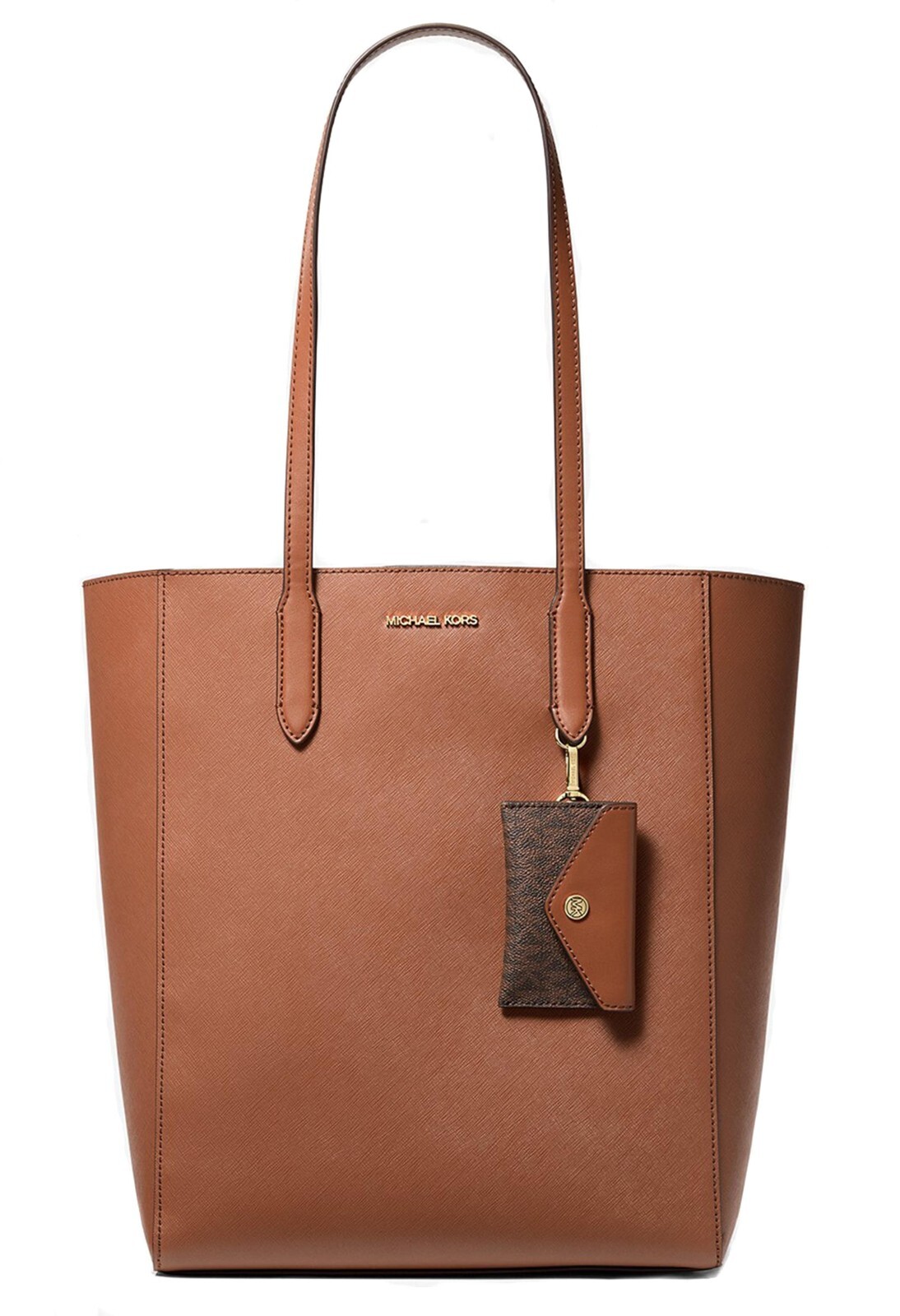 Сумка Michael Kors Shopper Vincent LG Shldr Tote + Бумажник для карт Багажная кожаная новинка