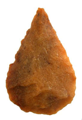 Paläolithikum  MSA /Epipaläolithikum   Seltene Spitze   Erg Murzuq  Libyen  3144