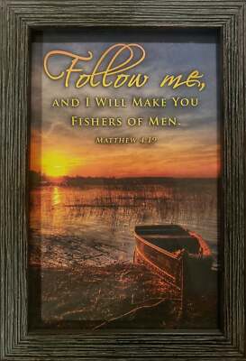 Fishers of Men (Matthew 4:19) Framed Print