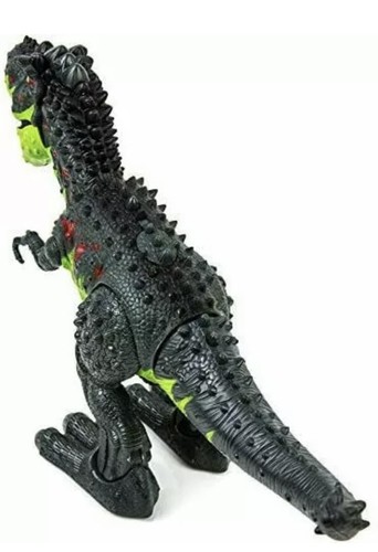 FiGoal Electric T-Rex Dinosaur Toy with Simulated Fire LED Light Up Water Spray