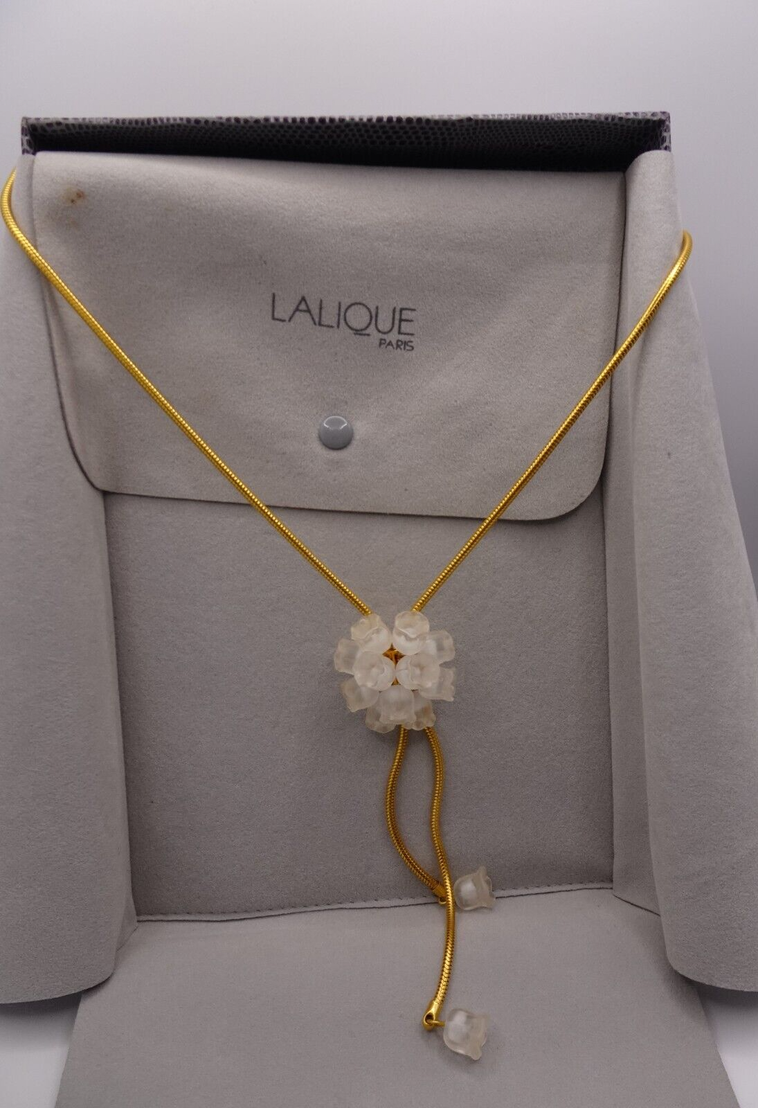 カラフルセット 3個 LALIQUE ミュゲ ネックレス ペンダント