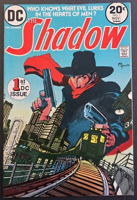 THE SHADOW #1 COMIC BOOK (DC,1974) BRONZE AGE 1ST APP OF THE SHADOW +