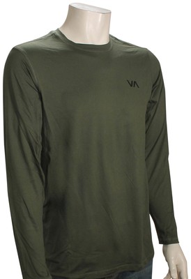 

Футболка RVCA Sport Vent Performance LS — темно-оливковая — новинка, Зеленый