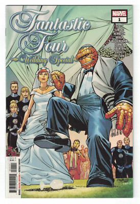 FANTASTIC FOUR WEDDING SPECIAL #1 DEC 2018 COVER BY CARLOS PACHECO MARVEL COMICS