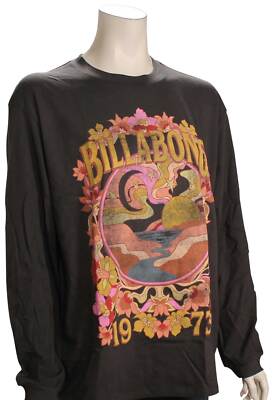 

Женская футболка Billabong Flower Child LS — Off Black — Новинка, Черный