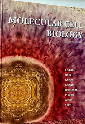 Molecular Cell Biology - 7th Edition Hardcover by Lodish, Berk, Scott (Like New)