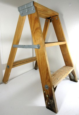 ladder step wooden stand plant rustic africa south ladders stool davidson steps