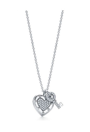 Tiffany & Co Diamond Love Heart Key Tag