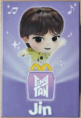 MCDONALD'S HAPPY MEAL  TINY TAN BTS 2025 GIOCO TOY MCDO TINYTAN
