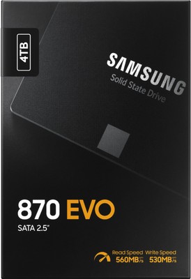 Samsung - 870 EVO 4TB Internal SSD SATA