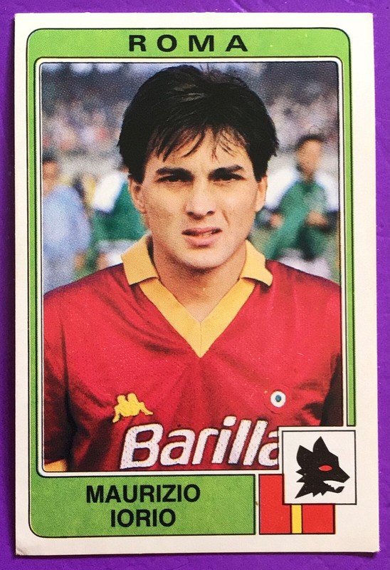 Roma, Maurizio Iorio Figurine Autocollant N.228 * Panini Collection