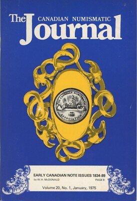 The Canadian Numismatic Journal v20 #1 thru #11, 1975 complete