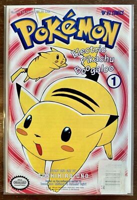 POKEMON ELECTRIC PIKACHU BOOGALOO #1 VIZ COMICS NINTENDO 1998 COMIC BOOK