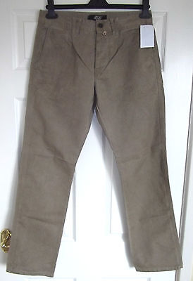 55DSL DIESEL (£120RRP) Men's 28''x31'' Tapered Leg Pale Brown Cotton Denim Jeans