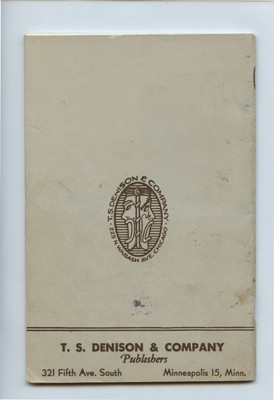 Denison's Select Plays -A POOR MARRIED MAN - Farce Comedy - TS Denison & Co 1915