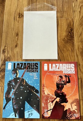 Lazarus Risen Issues 1-2 (2019, Image Comics) by Greg Rucka & Michael Lark