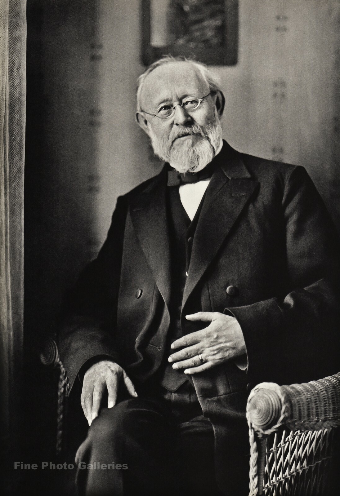 【Mr.frea 】August Sander 1906 Vintage AUGUST SANDER German Pastor Religion Church Photo