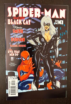 SPIDER MAN BLACK CAT Evil That Men Do #3 (Marvel Comics 2002) -- Kevin Smith