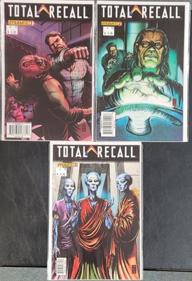 Total Recall #1-3 Dynamite Entertainment 2011 Missing #4 VF-NM 8.0-9.0 or Better