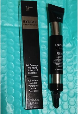 It Cosmetics Bye Bye Under Eye Full Coverage Concealer _0.28 fl.oz Light NIB