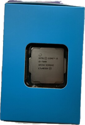 Intel SR334 i5-7600,4-Core, 3.5Ghz, 6MB Smart cache,65W