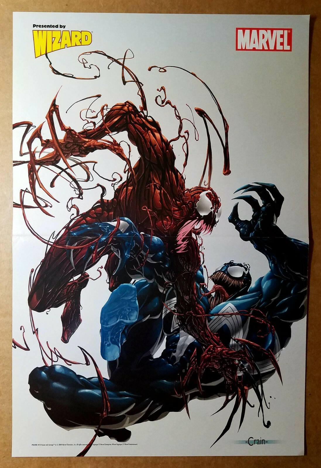 Venom Vs Carnage Amazing Spider-Man Marvel Comics Poster by