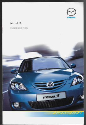 2005 mazda sales 3 accessories
