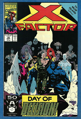 X-Factor #70 X-Factor - Team Disbands (Sep 1991 Marvel) Muir Island Epilogue