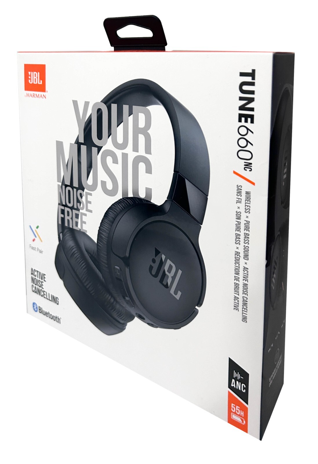 JBL TUNE 660NC ブラック ワイヤレスヘッドホン JBL Tune 660NC | Wireless, on-ear, active noise-cancelling