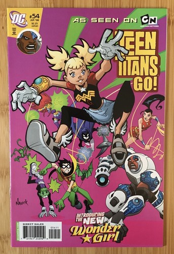 Teen Titans Go #54 2008 1st Print DC Comic Book Introducing