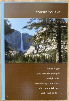 Tender Thoughts Get Well Greeting Card w/envelope