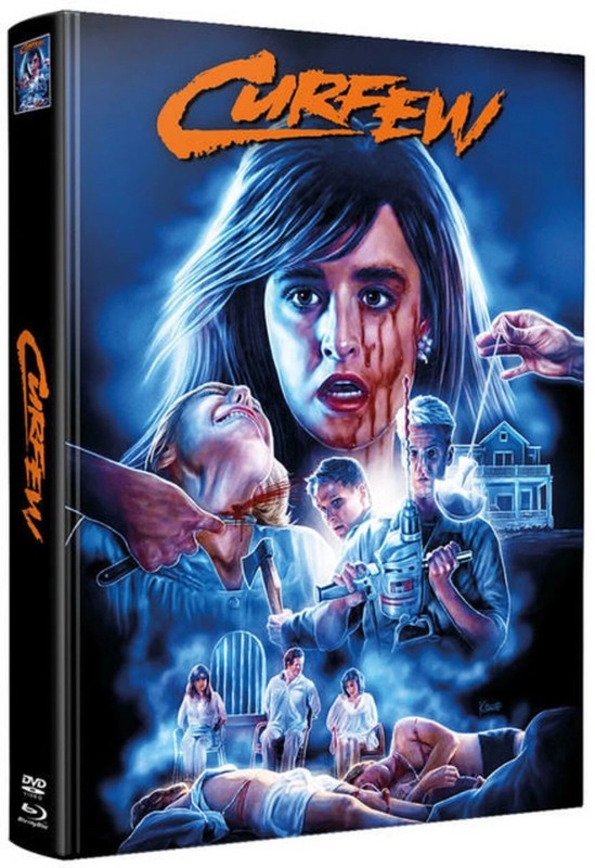CURFEW (1989) LIKE NEW WMM Blu-ray + DVD PADDED Mediabook