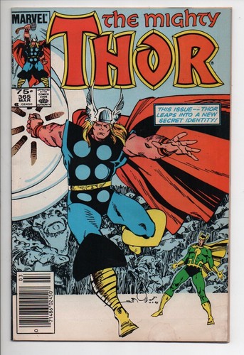 The Mighty Thor 365 Marvel Comic Book 1985 1st Full Throg