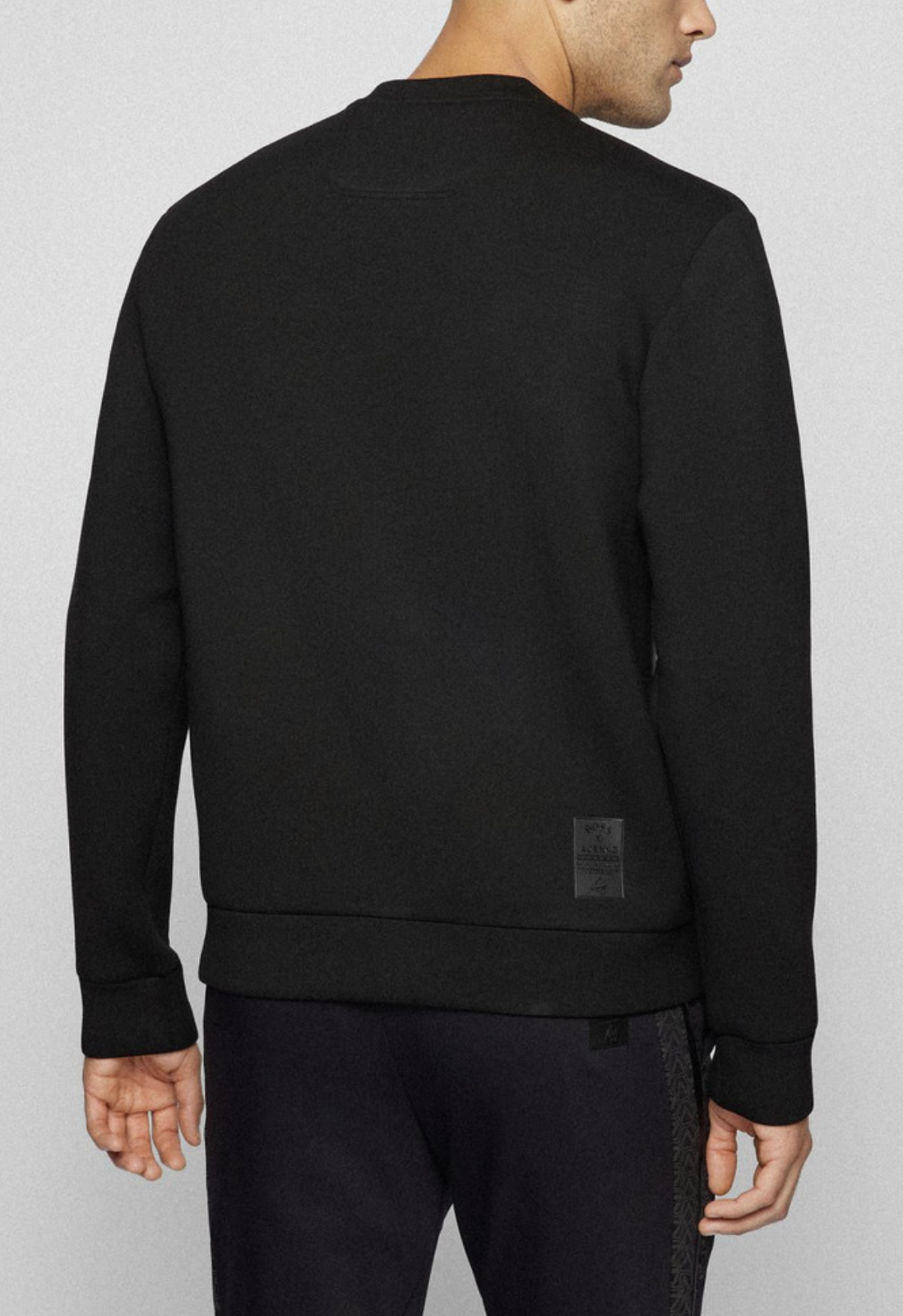 Pre-owned Hugo Boss X Ajbxng Joshua Sweater Sweatshirt Jumper Sweat Jacket Pullover In Black