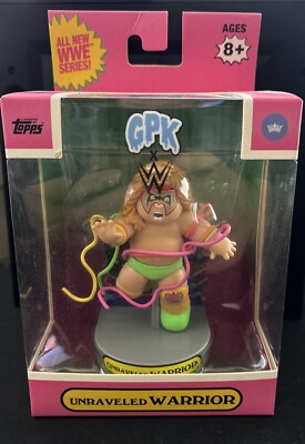 Topps Garbage Pail Kids GPK x WWE Ultimate Unraveled Warrior Figure