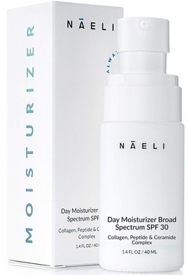 Face Moisturizer SPF 30 Anti Aging Collagen 1.4 oz Red Lightweight