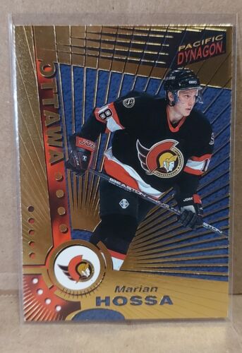 1997-98 Marian Hossa Pacific Dynagon NNO Rookie Card . rookie card picture